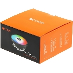Кулер ID-COOLING DK-03 RAINBOW черный/серебристый 120мм алюминий 1800rpm 26db 4-pin 100W 63мм, фото2