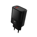 Сетевое зарядное устройство MORE CHOICE (4620202553416) NC09m 1USB 3.0A QC3.0 15W, черный, фото 1