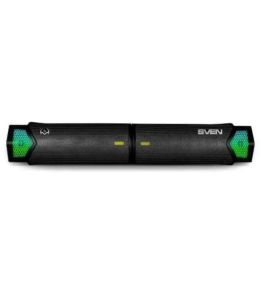 Саундбар мини SVEN SB-G1450, черный (10 Вт, питание USB, Bluetooth, подсветка)