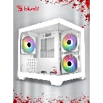 Компьютерный корпус Bloody CC-121 белый без БП mATX 7x120мм 1xUSB2.0 1xUSB3.0 audio, фото22