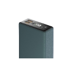 Портативный аккумулятор OLMIO QX-20, 20000mAh, 22.5W, QuickCharge3.0/PowerDelivery, LCD, темно-зеленый, фото5