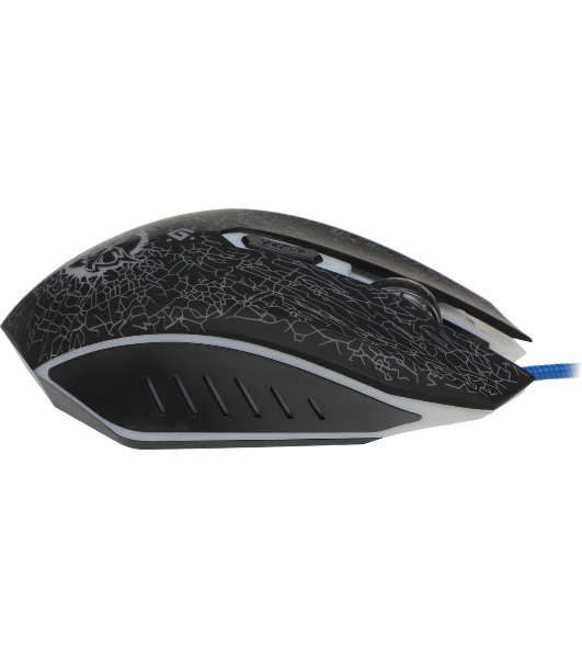 Мышь проводная Defender Shock GM-110L черный, 3200 dpi, USB, кнопки - 6