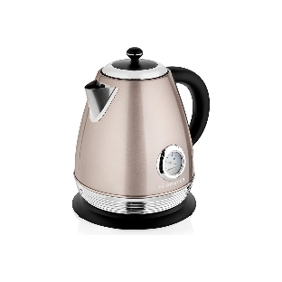 Чайник электрический BRAYER BR1007, 2200 Вт, 1,7 л, Strix, автоотключ, нержав.сталь, встроен.термом
