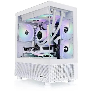 Компьютерный корпус Thermaltake View 170 TG ARGB белый без БП mATX 4x120мм 2x140мм 1x200мм 2xUSB 3.0 audio bott PSU