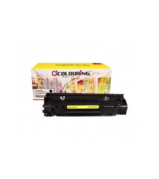 Картридж лазерный Colouring CG-CE278X/726/728 черный (2500 стр) для принтеров HP LJ Pro P1560/P1566/P1600/P1606dn/M1536 Canon i-Sensys MF4410/4420/4430/4450/4550d/4570d/4580dn/4870dn/D520/LBP-6200D