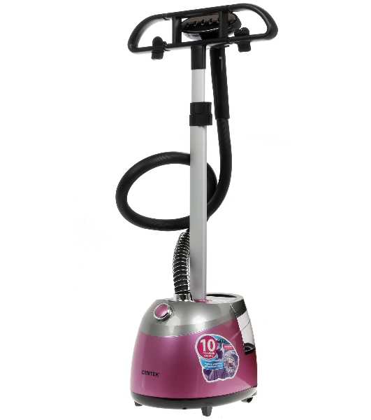 Отпариватель Centek CT-2379 розовый, 2200 Вт, 40 г/мин, 2.5 л