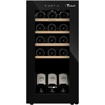 Винный шкаф Libhof GM-15 черный, 40 л, 1 отсек, 15 бут., класс A, фото 1