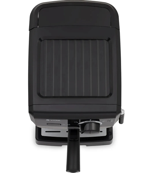 Кофеварка рожковая Vitek VT-1502 черный, исп. кофе - молотый, 1.5 л, 1050 Вт, 15 Бар.