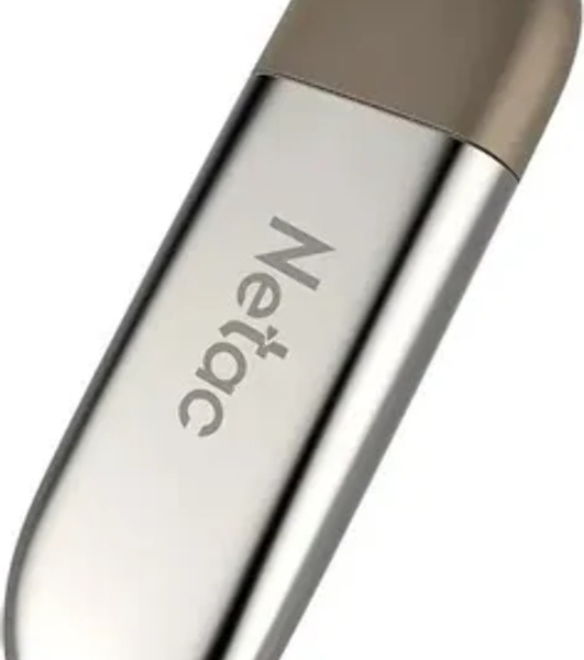 Флешка USB Netac U352 (NT03U352N-064G-32PN), 64Gb, USB 3.0, R/W 110/50, серебристый
