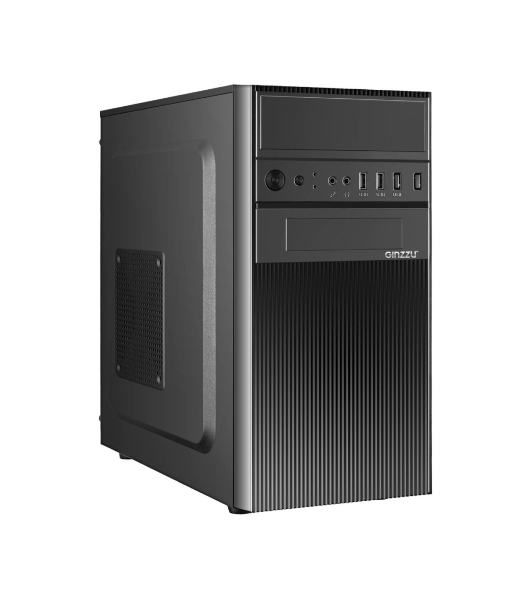 Компьютерный корпус Ginzzu D190 2хUSB 2.0,AU