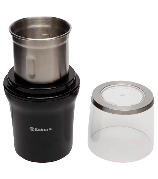 Кофемолка Sakura SA-6162BK 250 Вт, 100 г, черный
