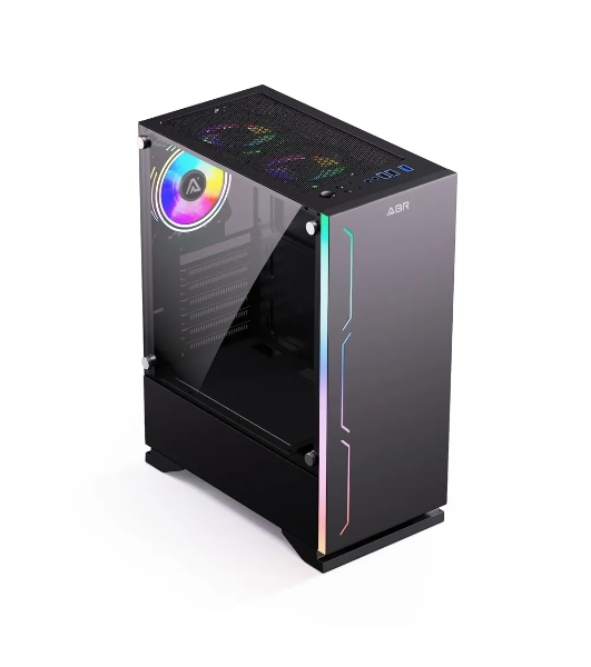 Компьютерный корпус ABR Robin I (1хUSB 3.0, 2хUSB 2.0, HD Audio, 3xRGb Fan, ATX, Micro-ATX)