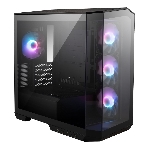 Компьютерный корпус без блока питания Case MSI MAG PANO M100R PZ, Mini-Tower, TG, 4x120мм ARGB, 1xUSB 3.2, 1xUSB 3.2 Type-C, mATX, mITX черный, фото8