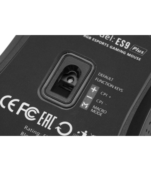 Мышь проводная A4Tech Bloody ES9 Plus черный, 10000 dpi, USB, кнопки - 8