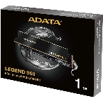 Накопитель SSD ADATA LEGEND 960, 1Tb, PCIe 4.0 x4, M.2 2280, NVMe, R/W 7400/6000, с радиатором, фото4