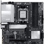 Материнская плата MSI PRO B850M-A WIFI, AM5, AMD B850, 4xDDR5, 4xSATA, 2xM.2, 1xPCIe 5.0 x16, 1xPCIe 4.0 x4, 1xPCIe 3.0 x1, 1xHDMI (v2.1), 1xDP (v1.4), 1x5Gb LAN, Wi-Fi 7, Bluetooth 5.4, 2xUSB-C 10Gbps, 3xUSB-A 10Gbps, 3xUSB-A 5Gbps, 2x3.5 мм, 7.1, mATX, фото 1