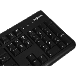 Комплект клавиатура+мышь Logitech MK120 проводной, USB, 1000 DPI, чёрный (неоригинальная гравировка), фото13