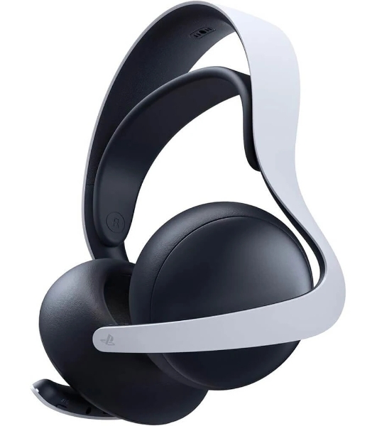 Гарнитура Sony PlayStation PULSE Elite белый-чёрный, беспроводная, радиоканал, до 30 ч, совместимость с PS5