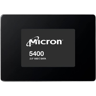 Накопитель SSD Micron 5400PRO 3.84TB SATA 2.5' 3D TLC R540/W520MB/s MTTF 3М 95000/30000 IOP 8410TBW SSD Enterprise Solid State Drive, 1 year, OEM