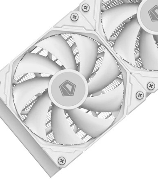 Система жидкостного охлаждения ID-Cooling FX240 Pro белый 120мм алюминий+медь 1800rpm 35.2db 4-pin 300W