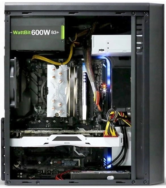 Компьютерный корпус Zalman ZM-T6 черный без БП ATX 1xUSB 2.0 1xUSB 3.0 audio bott PSU