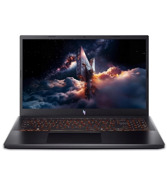Ноутбук Acer Nitro V 15 ANV15-52-54UP Intel Core 5 210H/16Gb/SSD 1Tb/RTX 5050 8Gb/15.6'/IPS/FHD/1920x1080/165Hz/NoOS/черный (NH.QZ7CD.00A)