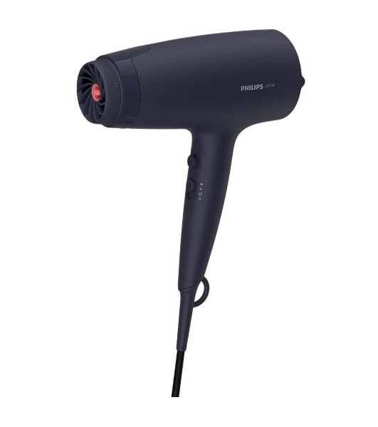 Фен Philips BHD360/20 черный/синий, 2100 Вт, ионизация