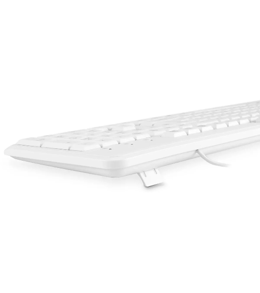 Клавиатура Oklick 305M проводная, USB Type-A, белый
