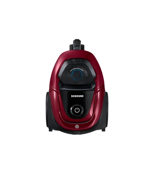 Пылесос Samsung VC18M31A0HP/EV бордовый/черный, 380/1800 Вт, уборка сухая, пылесборник контейнер 2 л