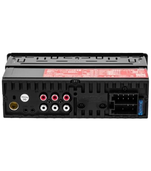 Автомагнитола ACV ADX-905BM, 1 DIN, Bluetooth, USB Type-A, AUX, пульт ДУ