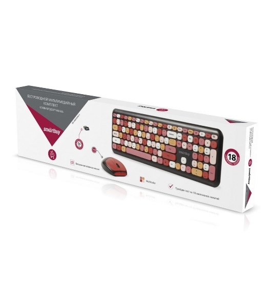 Комплект клавиатура+мышь Smartbuy (SBC-666395AG-K) 666395 черный