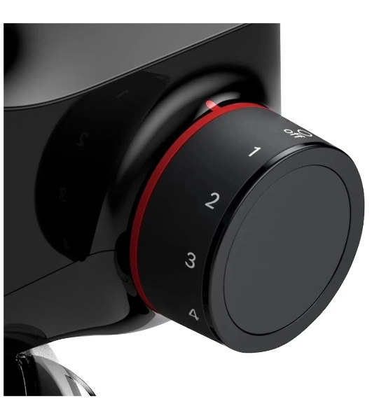 Кухонный комбайн Bosch MUMS2EB01, 700 Вт, 4 скорости, металл чаша 3,8 л, черный