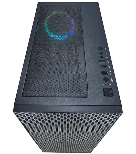 Компьютерный корпус Azza Hive черный без БП ATX 8x120мм 5x140мм 2xUSB 2.0 1xUSB 3.0 audio bott PSU