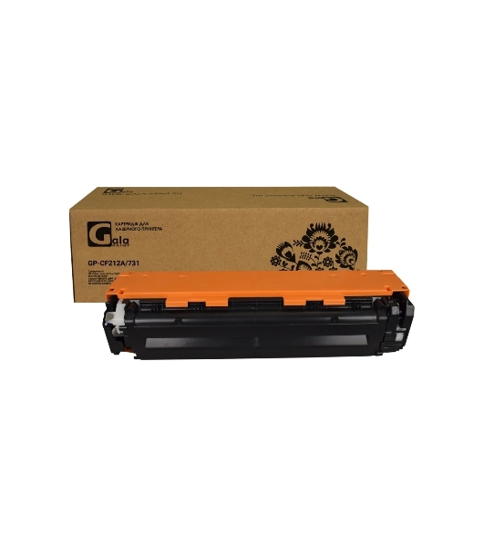 Картридж лазерный GalaPrint GP-CF212A (131A)/731 желтый (1800 стр) для HP LaserJet Pro 200 Color M251/276 Canon i-SENSYS LBP7110CW/LBP7100CN/MF8280CW/MF8250CN/MF8230CN/MF8210CN