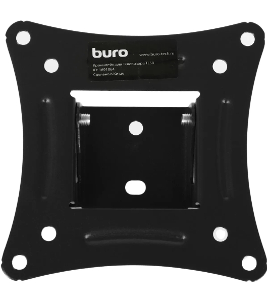 Кронштейн для телевизора Buro TLS0 черный, 20'-29' макс. 15 кг, настенный, наклон