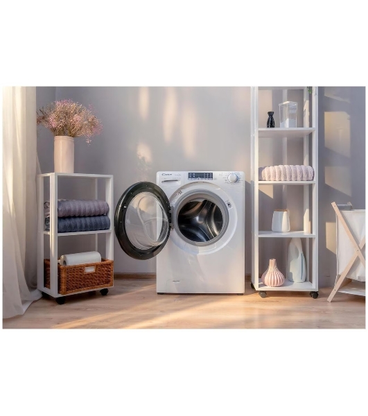 Стиральная машина Candy Smart Pro Inverter CSO4 276TWMB-07 белый, загрузка фронтальная 7 кг, 1200 об/мин., класс: А