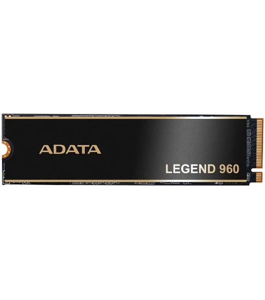 Накопитель SSD ADATA LEGEND 960, 1Tb, PCIe 4.0 x4, M.2 2280, NVMe, R/W 7400/6000, с радиатором