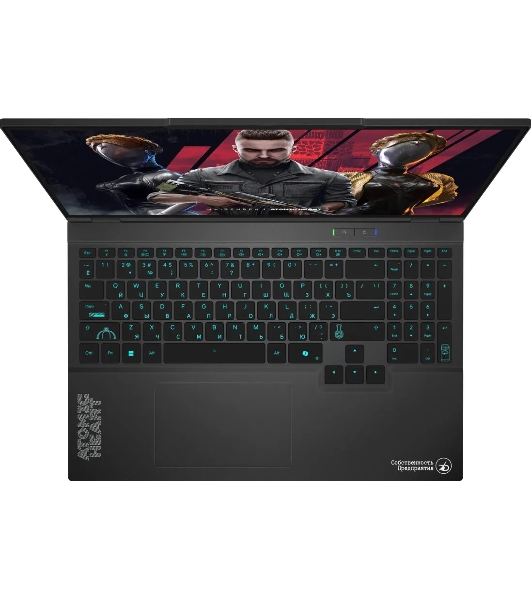 Ноутбук Maibenben X16B-R98956 Ryzen 9 8940HX 16Gb SSD1Tb NVIDIA GeForce RTX 5060 8Gb 16' IPS QHD+ (2560x1600) Windows 11 Home black WiFi BT Cam 5200mAh (X16B-R98956GQSHBRE3)