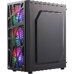 Компьютерный корпус Aerocool/Formula MANA черный без БП ATX 6x120мм 2xUSB 2.0 1xUSB 3.0 audio bott PSU, фото5