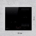 Индукционная варочная панель Zigmund & Shtain CI 61.6 B черный, фото3