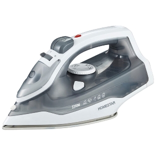 Утюг Homestar HS-4011 серый, 2200 Вт, 40 г/мин, 150 г/мин, 300 мл