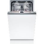 Встраиваемая посудомоечная машина Bosch SPV8ZMX06Q 45 см.с Zeolith,Time Light, SilencePlus; Класс A-А-A; уровень шума 42 дБ; 6 прогр.:Eco 50 °C, Auto 45-65 °C, Intensive 70 °C, 5 спец.функций: Remote Start, Shine & Dry, Hygiene+,, фото 1