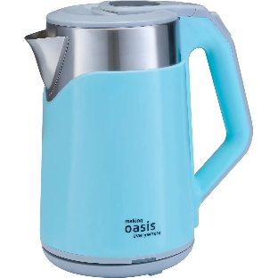 Чайник электрический Oasis K-21SPL голубой 2л 1800 Вт