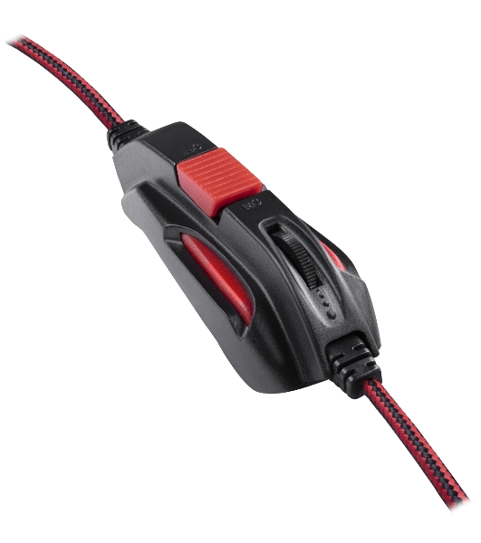 Гарнитура Defender Quake LED чёрный, проводная, подсветка