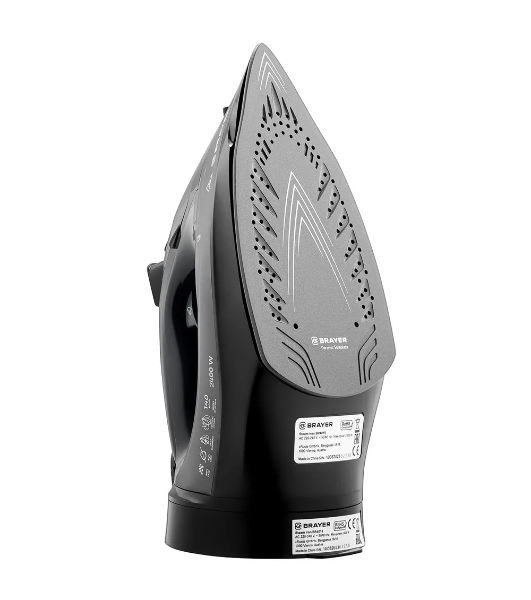 Утюг BRAYER BR4015 черный, 2400 Вт, 25 г/мин, 140 г/мин, 300 мл