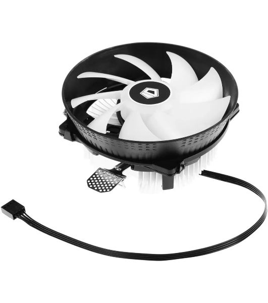 Кулер ID-COOLING DK-03 RAINBOW черный/серебристый 120мм алюминий 1800rpm 26db 4-pin 100W 63мм