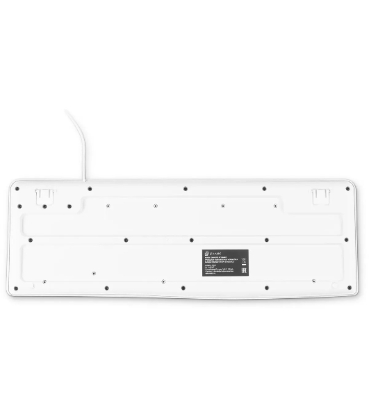 Клавиатура Oklick 305M проводная, USB Type-A, белый