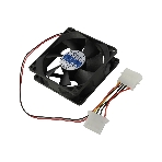 Вентилятор для корпуса 5bites FB8025S-12H4MX черный, 80 x 80 мм, 3000 об/мин, 30 дБ, 4 pin, фото 1