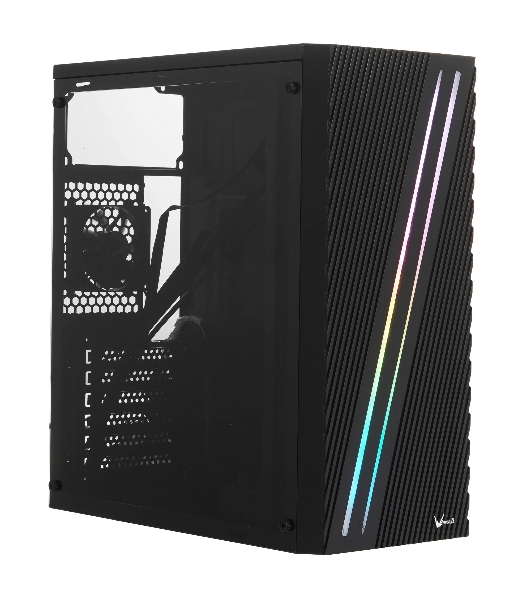 Компьютерный корпус Aerocool/Formula Streak-A-BK-v1 черный без БП ATX 1x80мм 2xUSB 2.0 1xUSB 3.0 audio