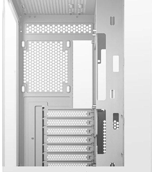 Компьютерный корпус Deepcool CG530 WH белый без БП ATX 2x120мм 2x140мм 2xUSB2.0 1xUSB3.0 audio bott PSU